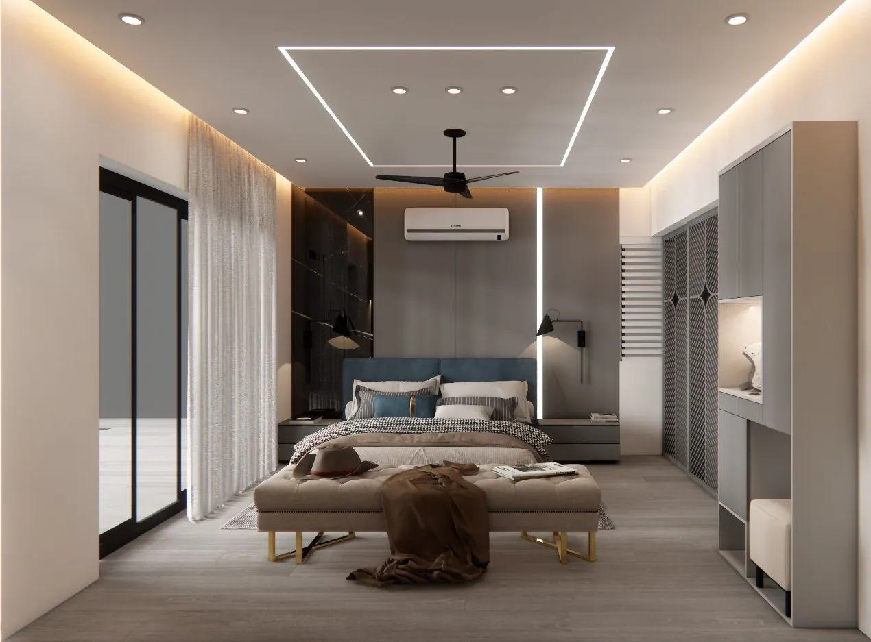 2 BHK interior by Auraa Interiors