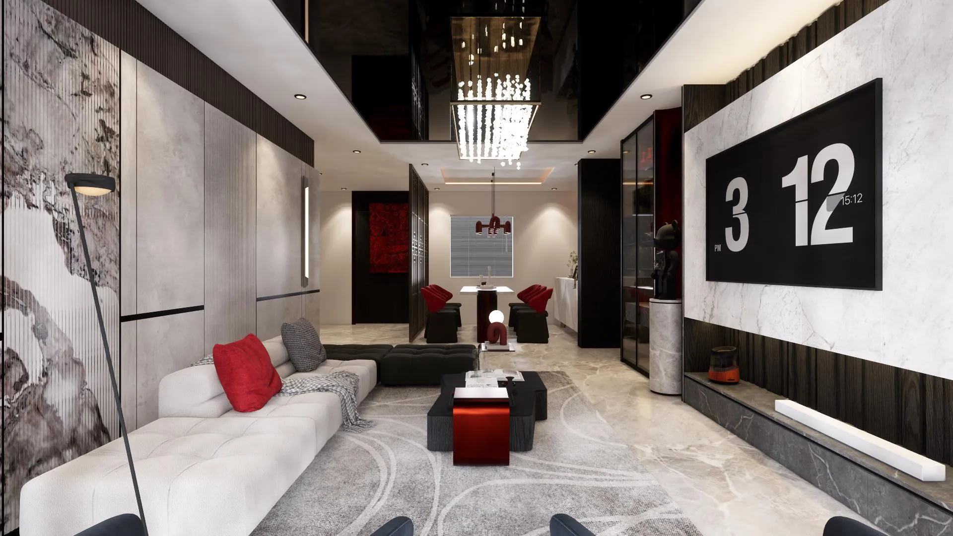 2 BHK interior by Auraa Interiors