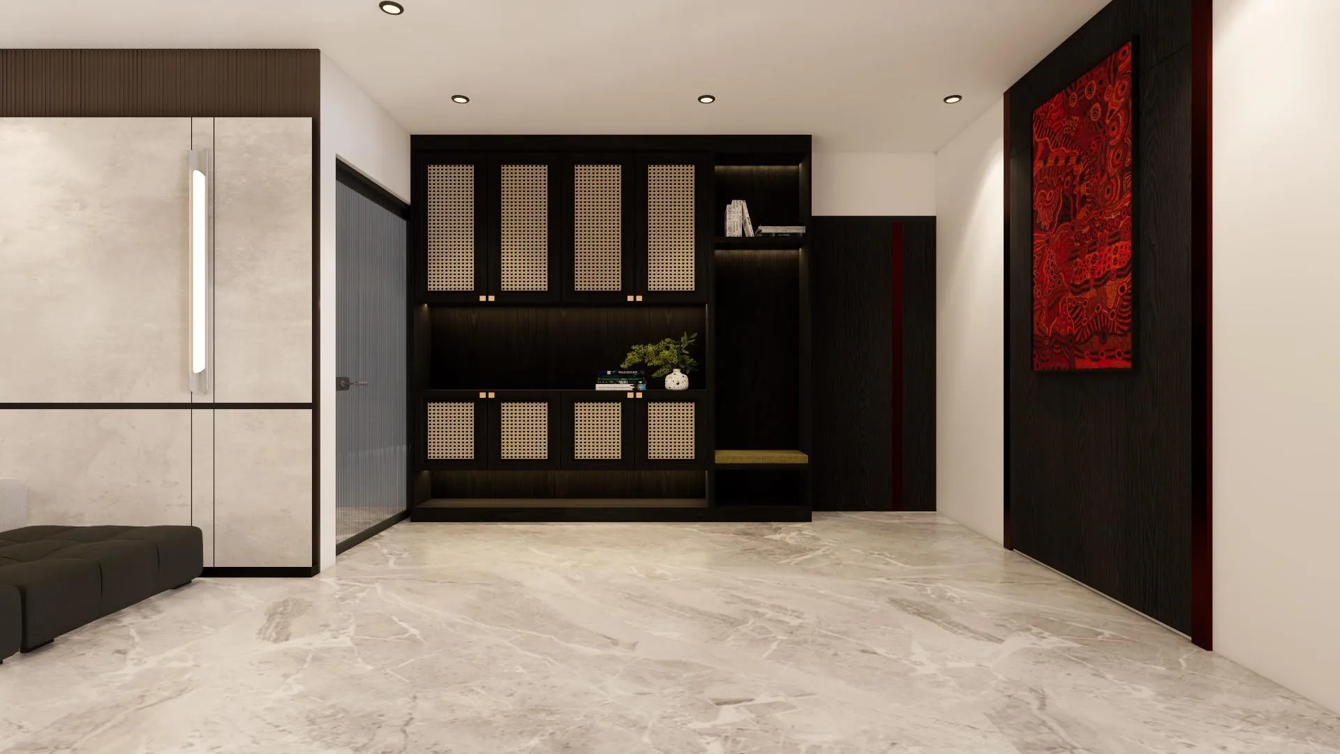 2 BHK interior by Auraa Interiors