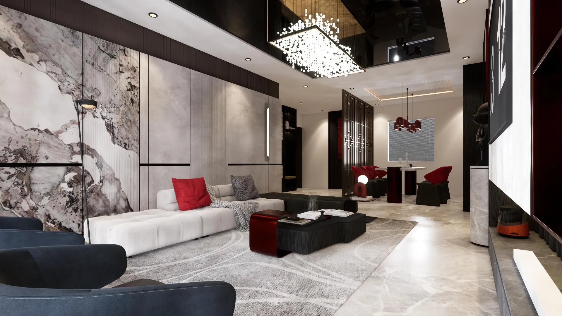 2 BHK interior by Auraa Interiors