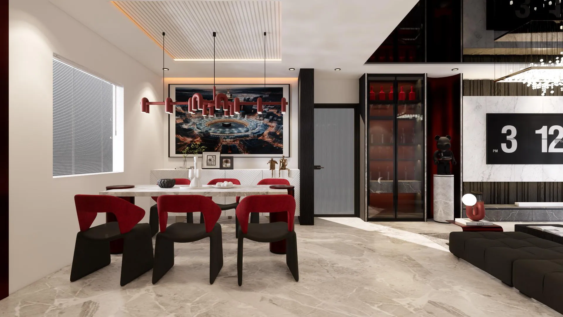 2 BHK interior by Auraa Interiors