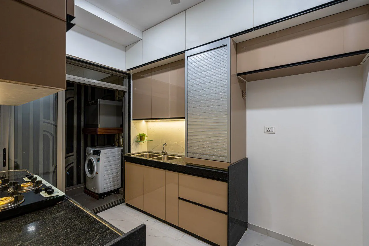 2 BHK interior by Auraa Interiors