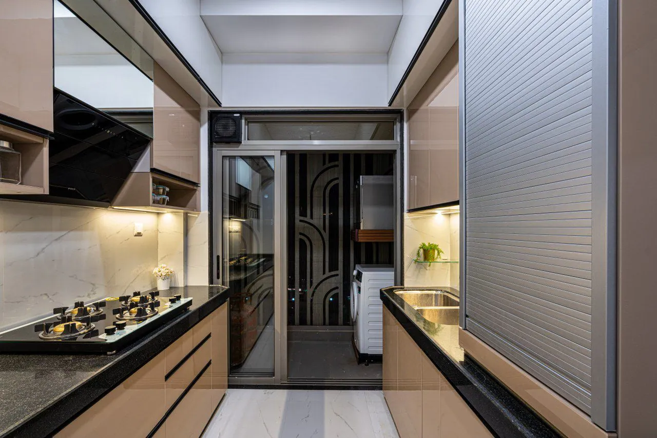 2 BHK interior by Auraa Interiors