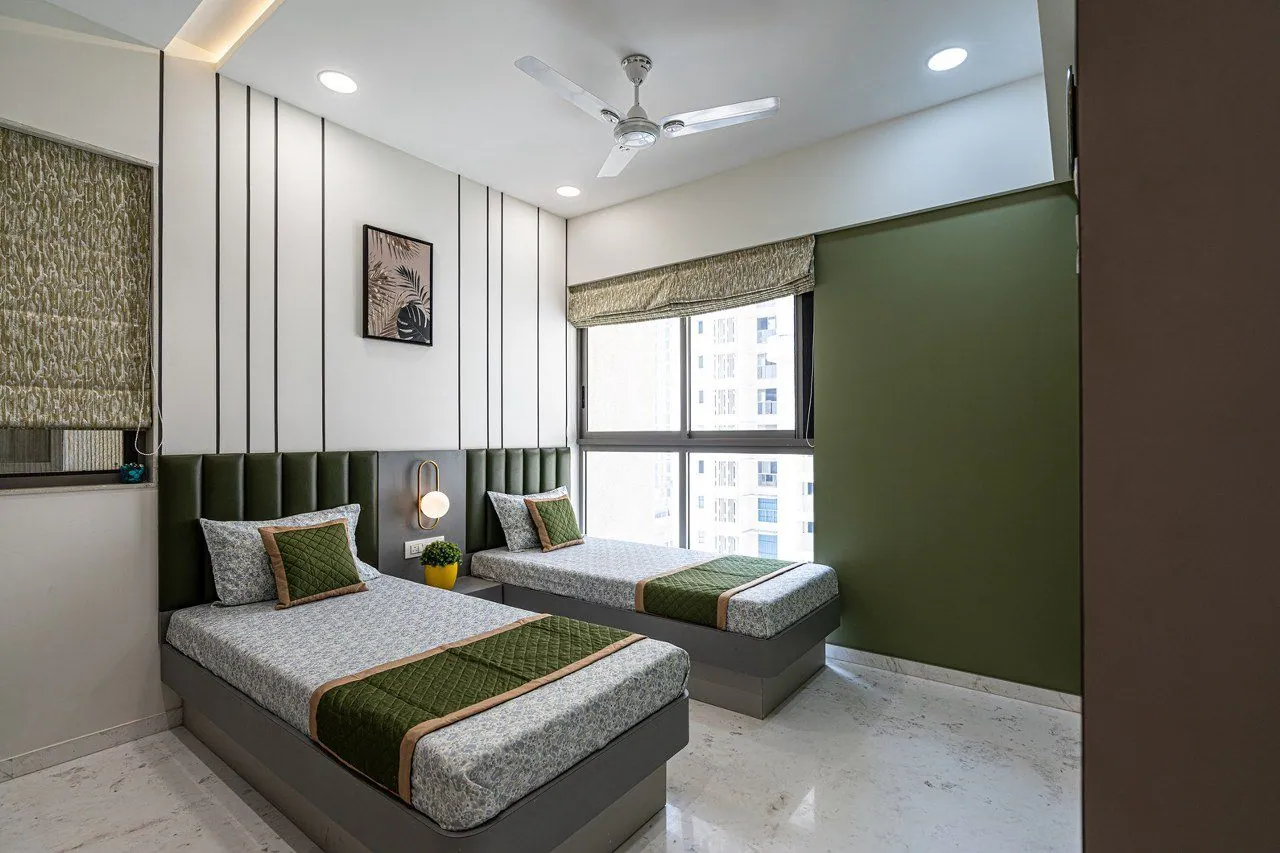 2 BHK interior by Auraa Interiors