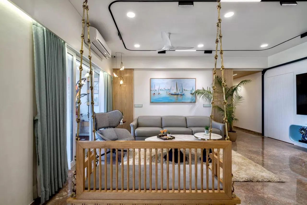 3 BHK interior by Auraa Interiors